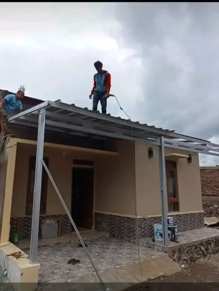 Tukang kanopi bongkar pasang atap rumah