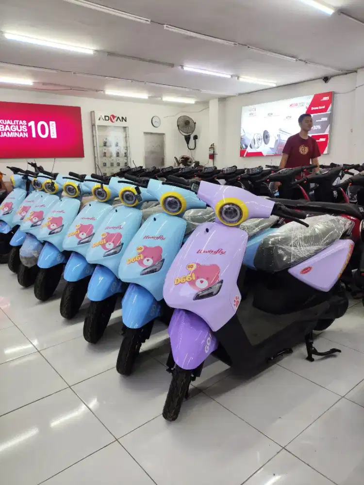 NEW ARRIVAL HARGA PROMO TERBATAS!! SEPEDA LISTRIK UWINFLY D66I STYLE