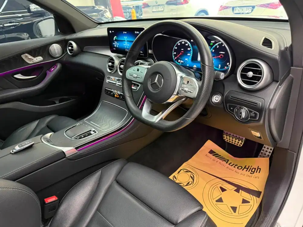 DP10% [Km24.000] GLC200 AMG 2019 White / GLC 200 Reg 2020 #AUTOHIGH