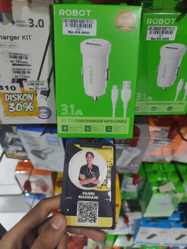 Car charger robot rt-c13