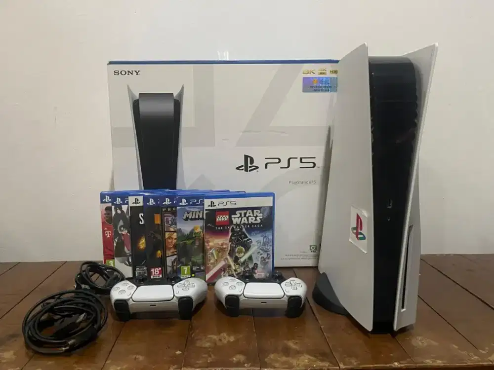 PS 5 Fullset Game dan 2 Stick Dualsense