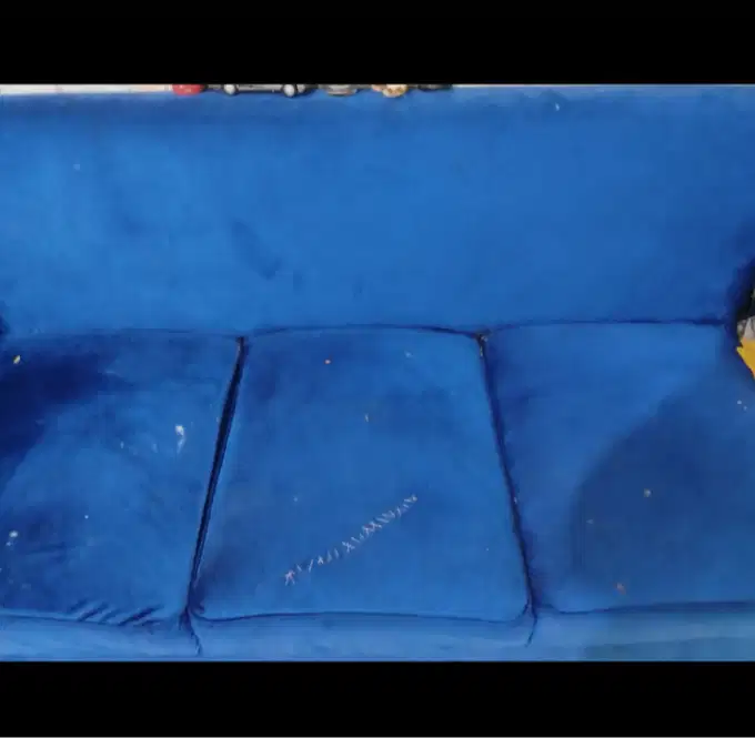 Sofa bludru 3 seat
