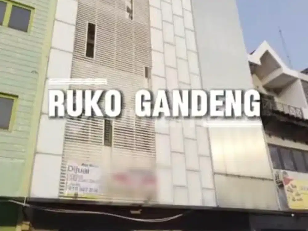 Ruko Gandeng Harga Murah Dibawah Appraisal Siap Pakai Daan Mogot Baru