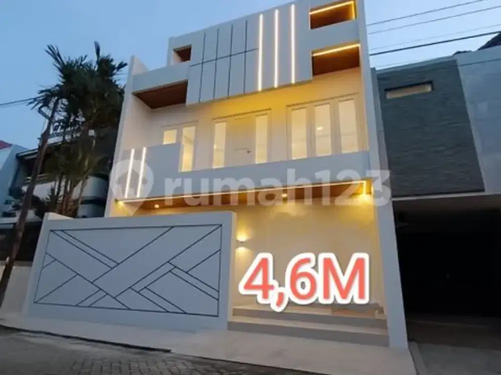 Rumah 8X17 Bagus Baru Taman Palem Lestari