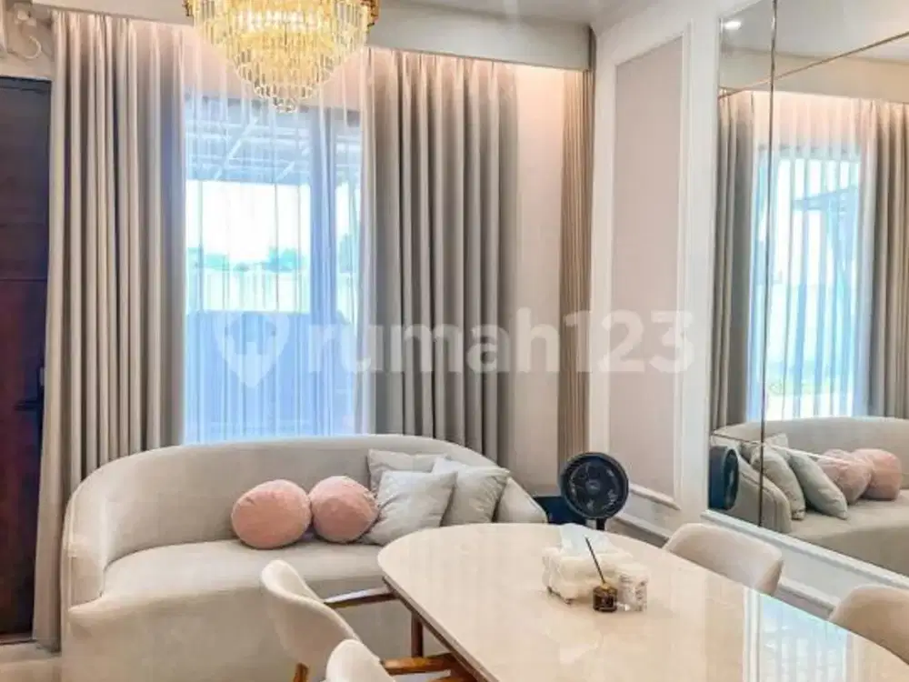 Rumah Hadap Taman Semi Furnished Fully Home Design Citra Garden 8