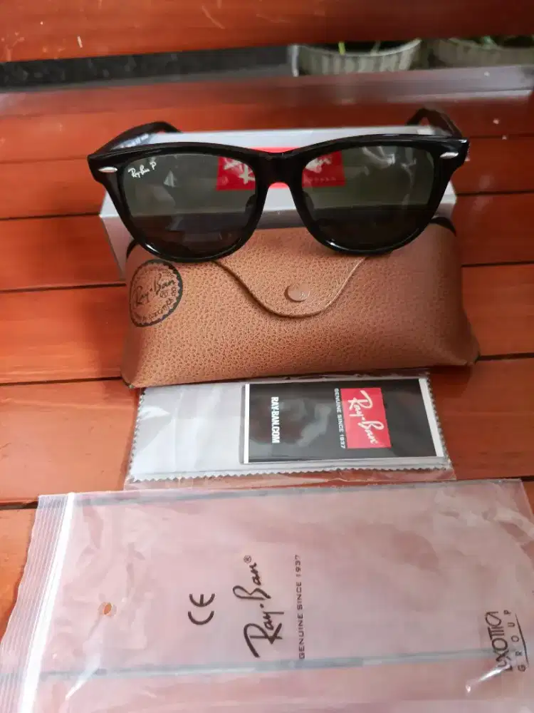 Kacamata RB Wayfarer Size54 Lensa POLARIZED Original Barang LANGKA