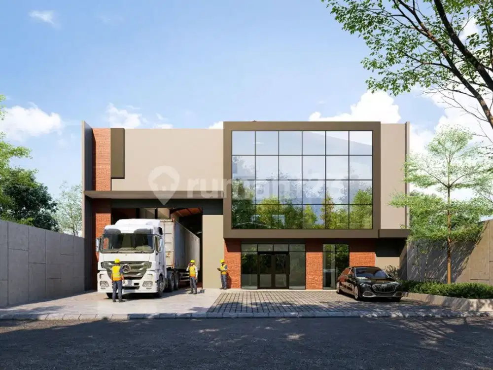 Gudang Baru Modern Tropical Lokasi Sangat Prima di Kunciran Tangerang