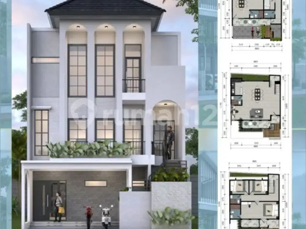 Rumah Bangunan Baru Lebar 9 Perumahan Taman Surya 5