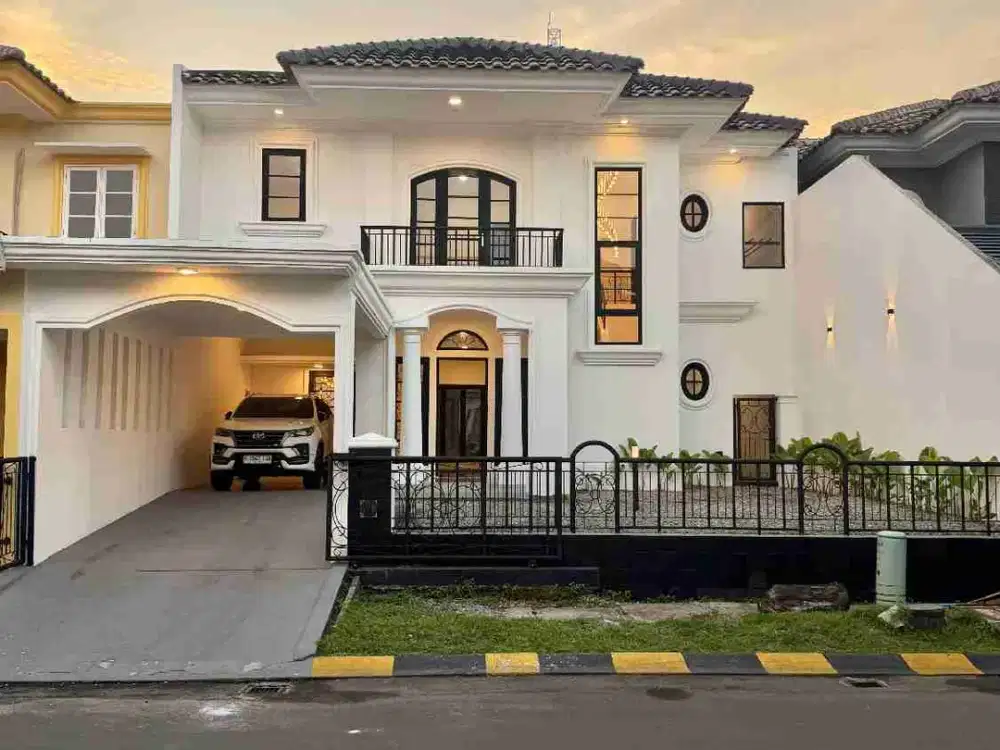 Dijual cepat rumah mewah baru renov di kawasan premium BSD Lama Puspita Loka
