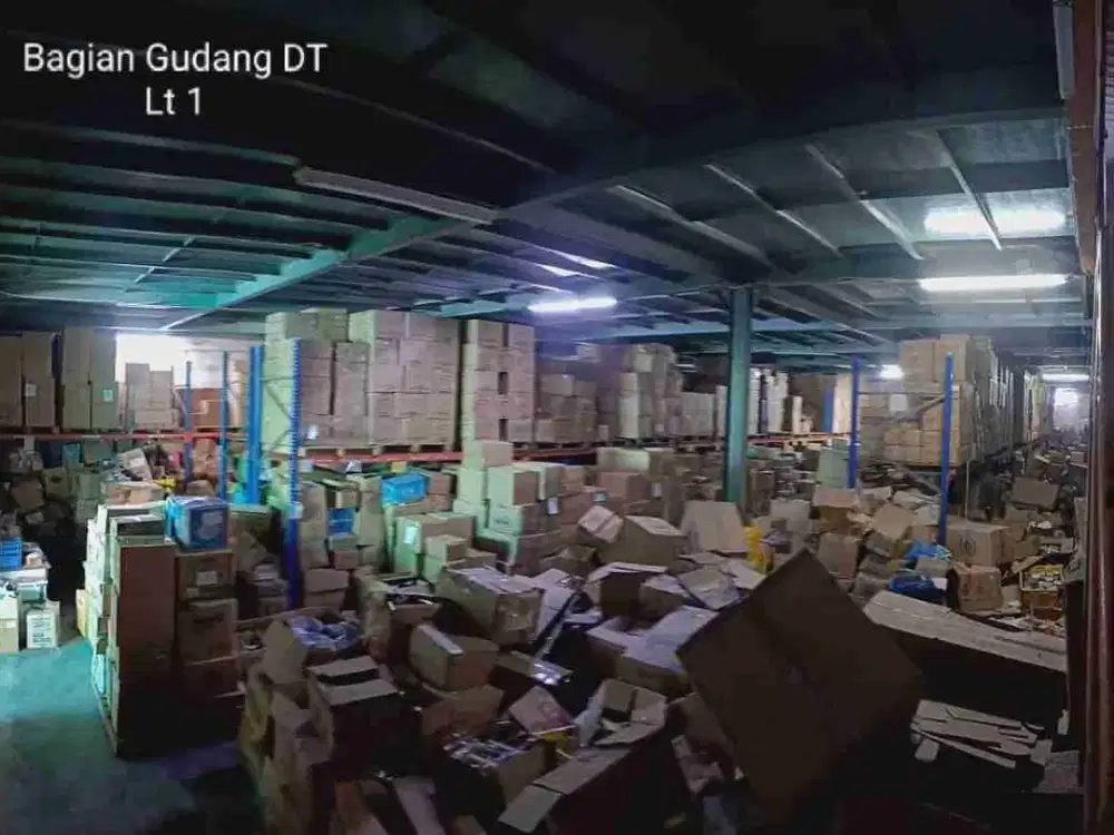 dijual Gudang Gadeng 2 di pergudangan 8 dadap Tangerang