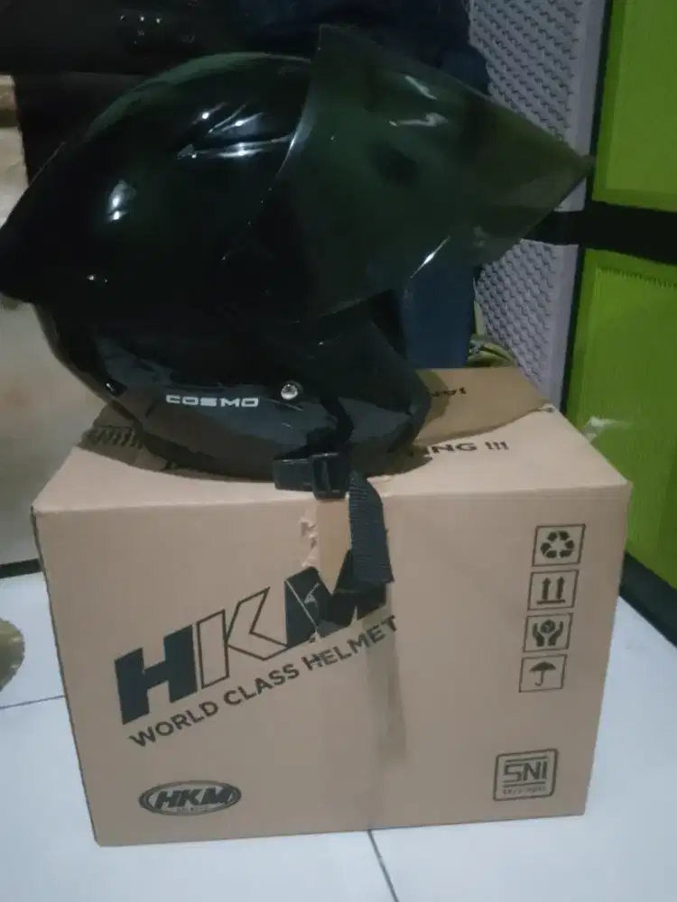 HKM Cosmo hitam glossy
