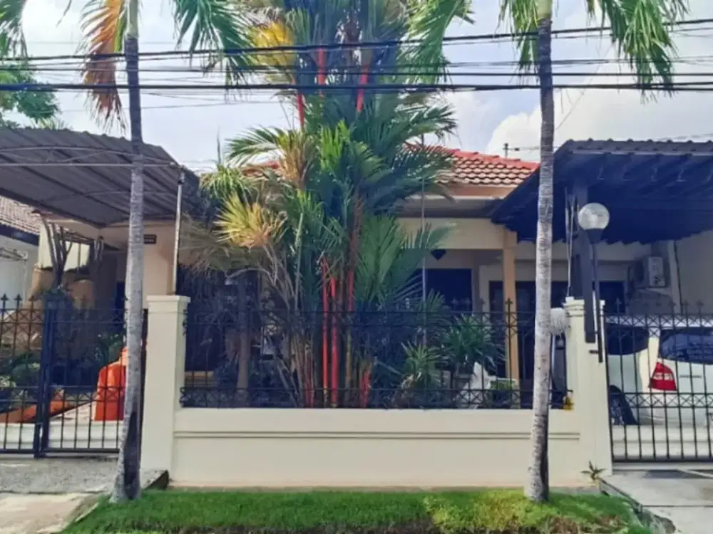 JUAL RUMAH MANYAR INDAH DILENGKAPI GENSET BENSIN 6500W