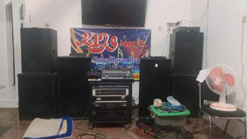 Jual speaker + equalizer buat dangdut
