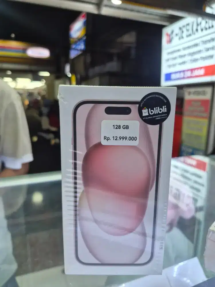 APPLE IPHONE 15 128 GB PINK - GARANSI RESMI BARU