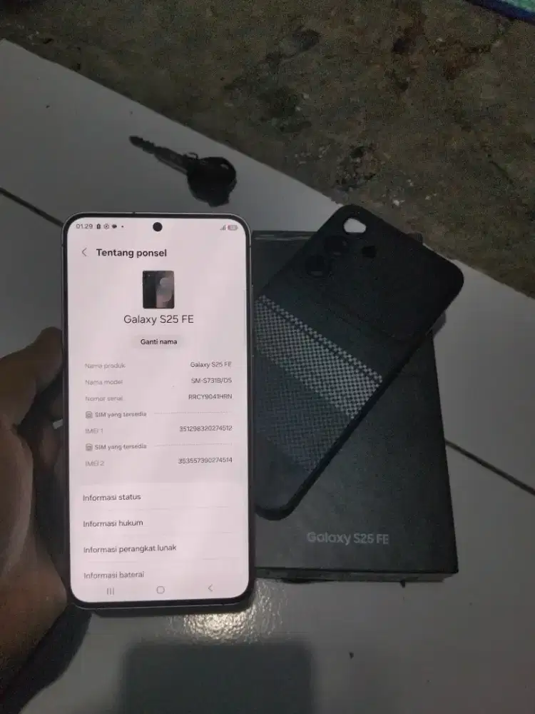 Samsung s25 fe  8/256
