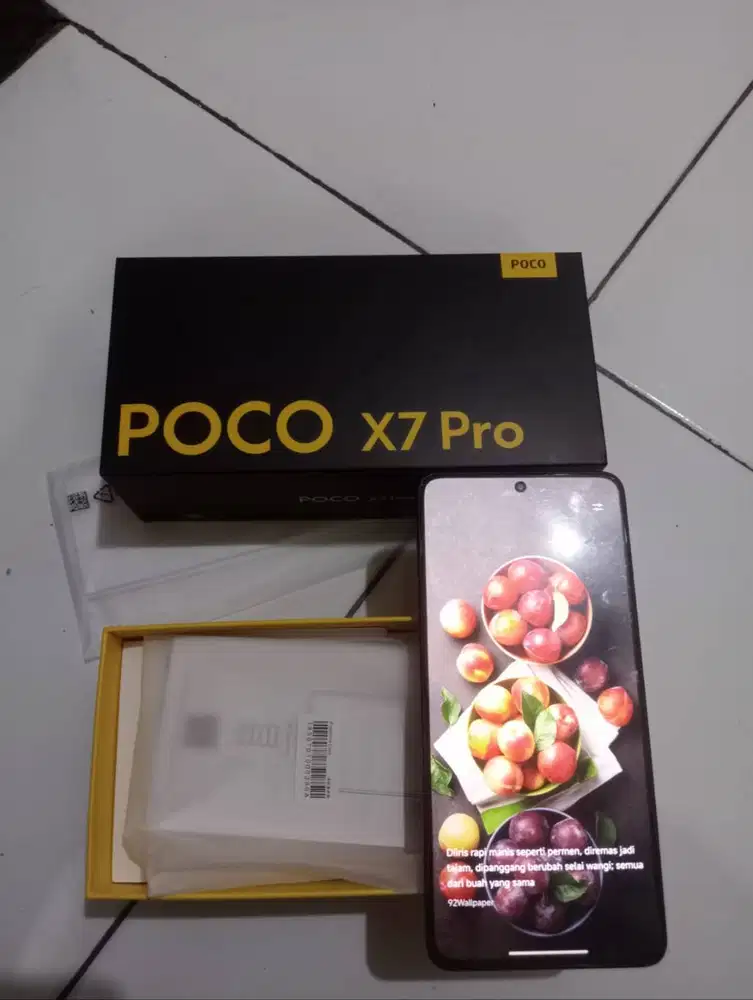 Poco x7 pro 5g bekas mulpis