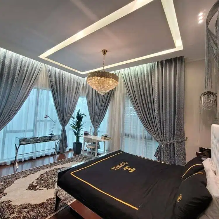 Jual Gorden Jendela & Pintu Gordyn Model Terbaru Wallpaper Dinding 3D