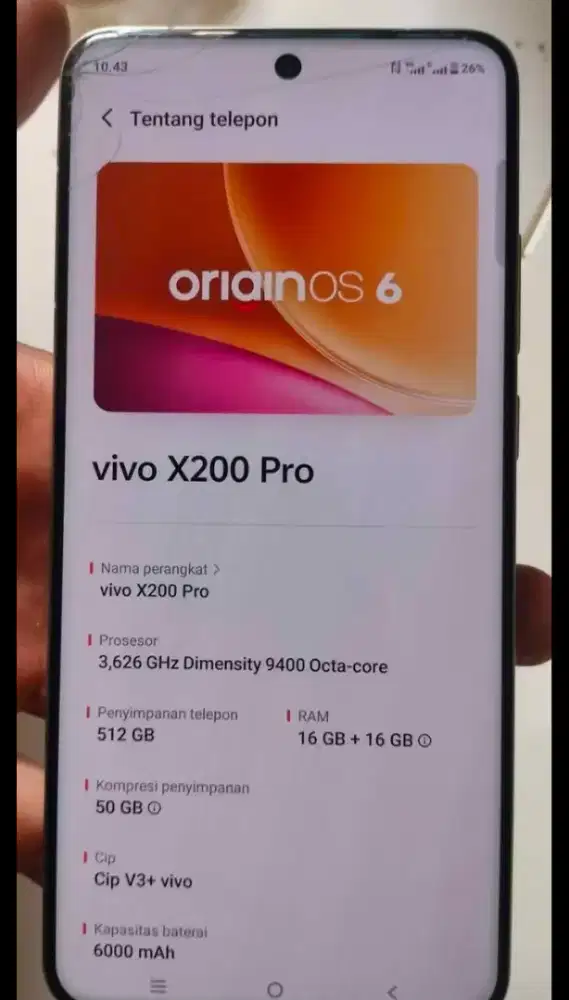 Vivo x200 Prooo