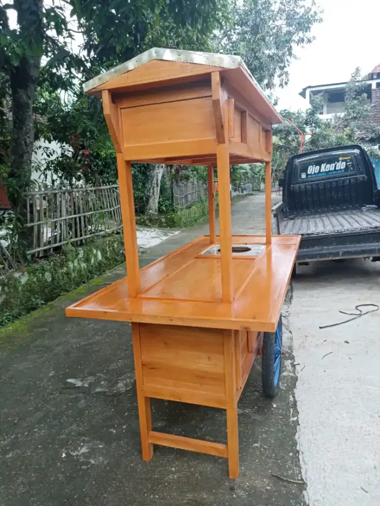 Jual Gerobak Angkringan, Bakso, Mie Ayam, Bubur, Sate, Soto, Pecel dll