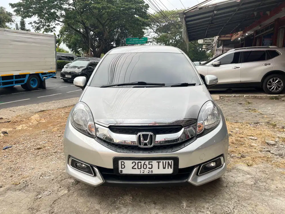 Honda Mobilio 1.5 E CVT Automatic 2014 Abu Muda Metalik
