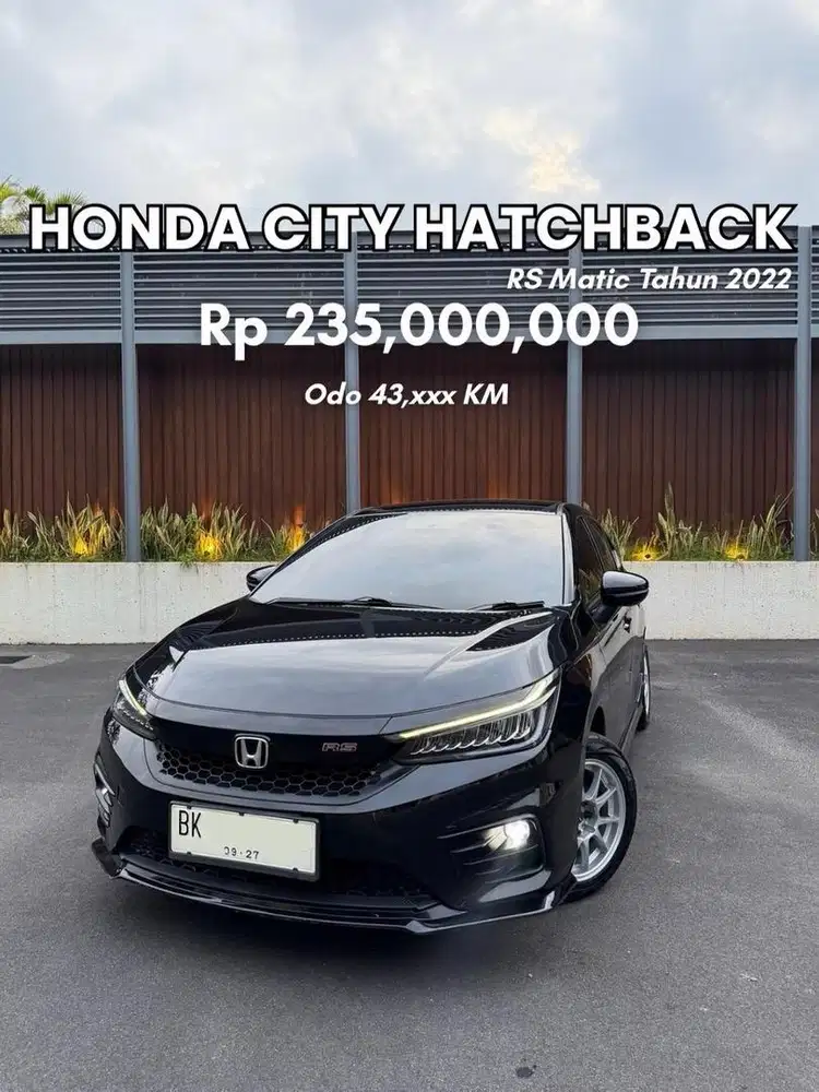 Odo 43.xxx KM !! Honda City Hatchback RS Matic 2022/2023