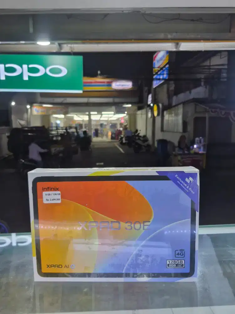 INFINIX XPAD 30E 4/128 GB 4G BARU GARANSI RESMI