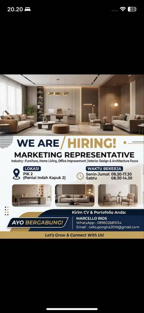 Marketing Representative