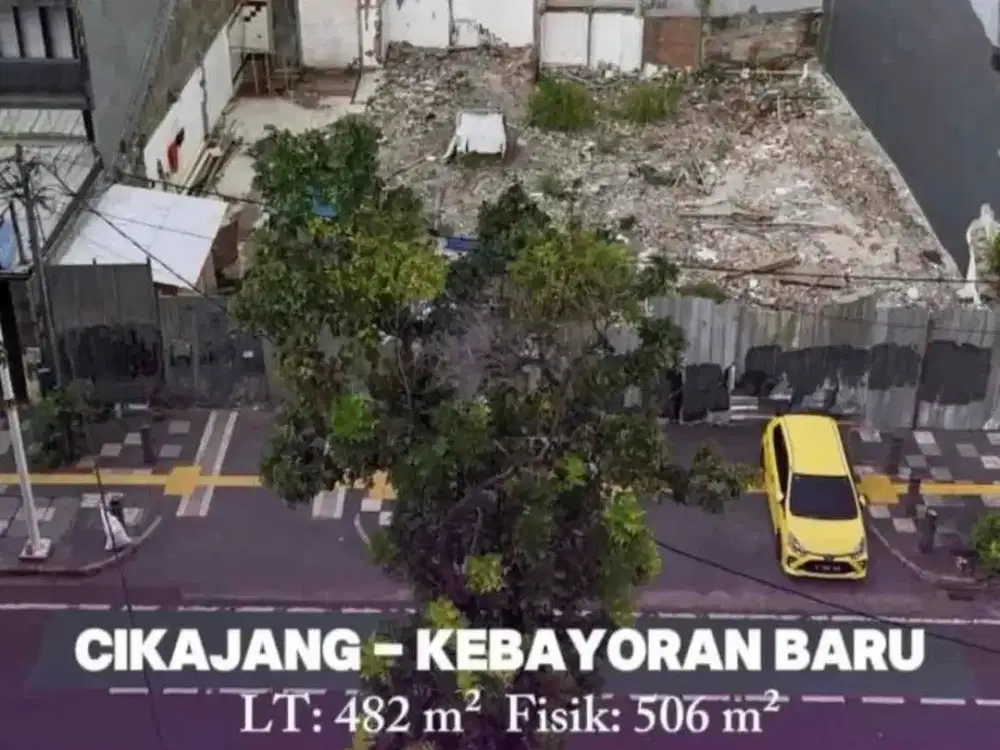 Dijual tanah kosong di Kebayoran baru