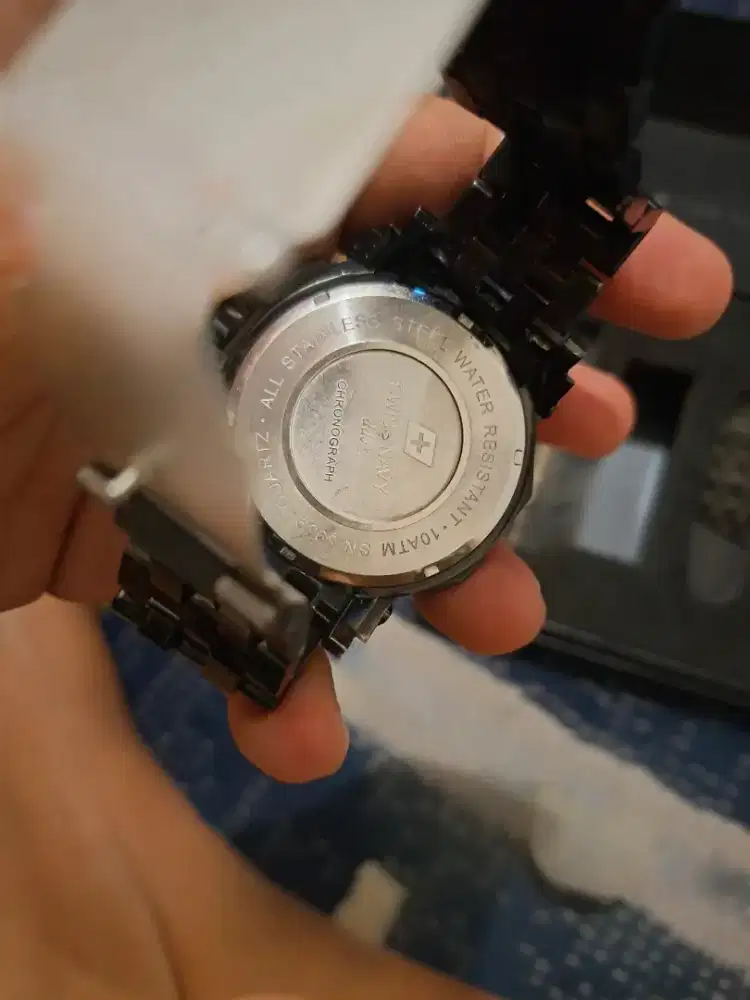 Dijual Jam Tangan Swiss Navy Chronograph