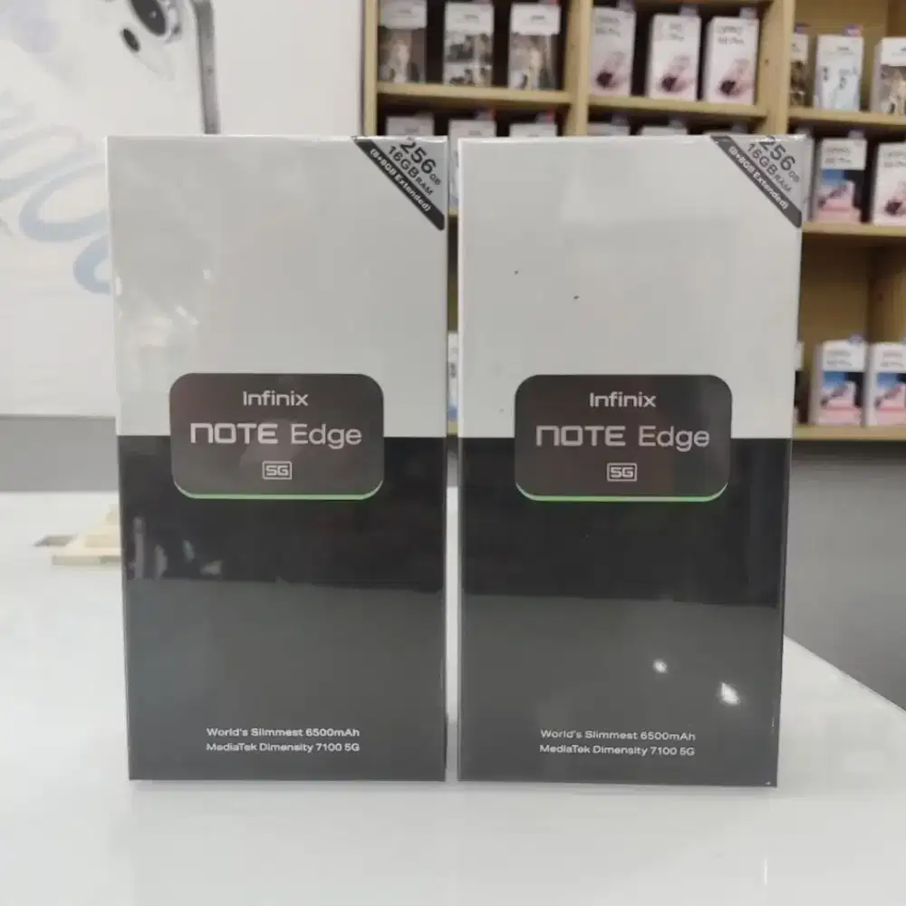 INFINIX NOTE EDGE 8/256GB GARANSI RESMI 1 TAHUN