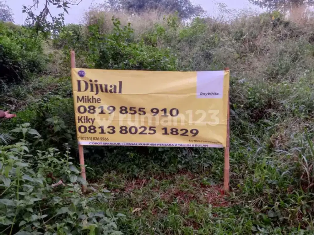 Dijual Tanah di Jl. Lembah Padi, Parung Bogor