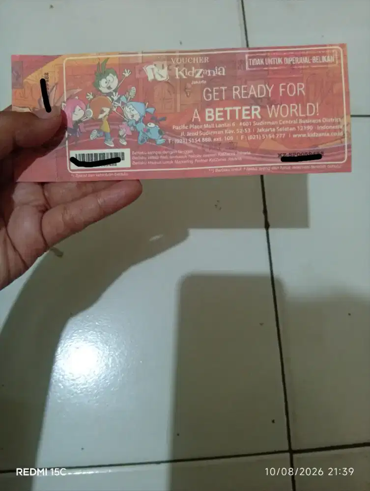 Tiket Masuk Kidzania