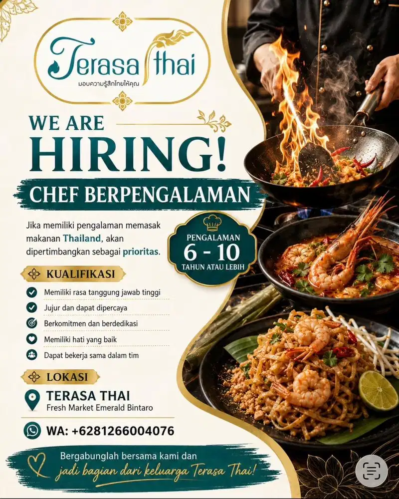 Chef Berpengalaman