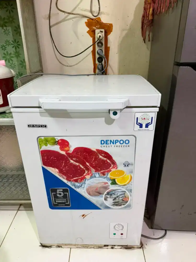 Jual Denpoo Chest Freezer SCF 128 CG