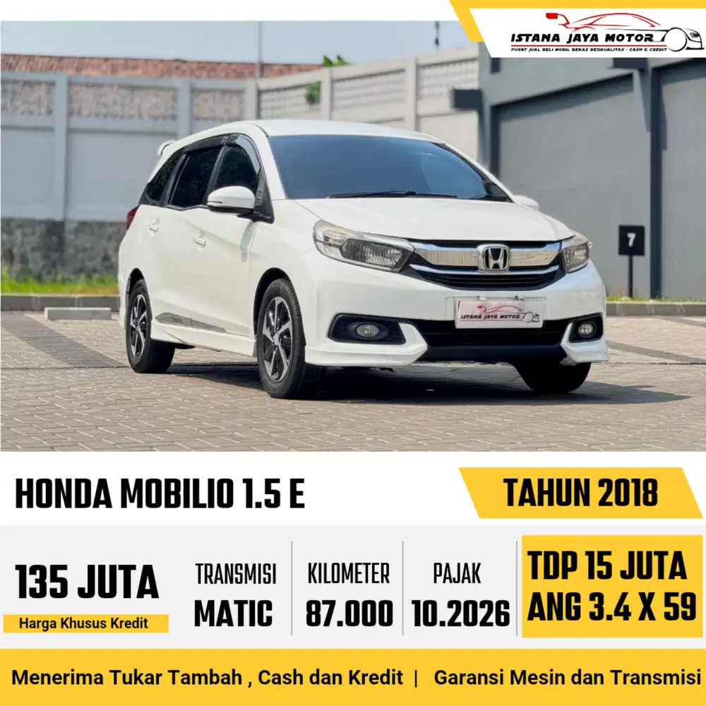 HONDA MOBILIO 1.5 E 2018
