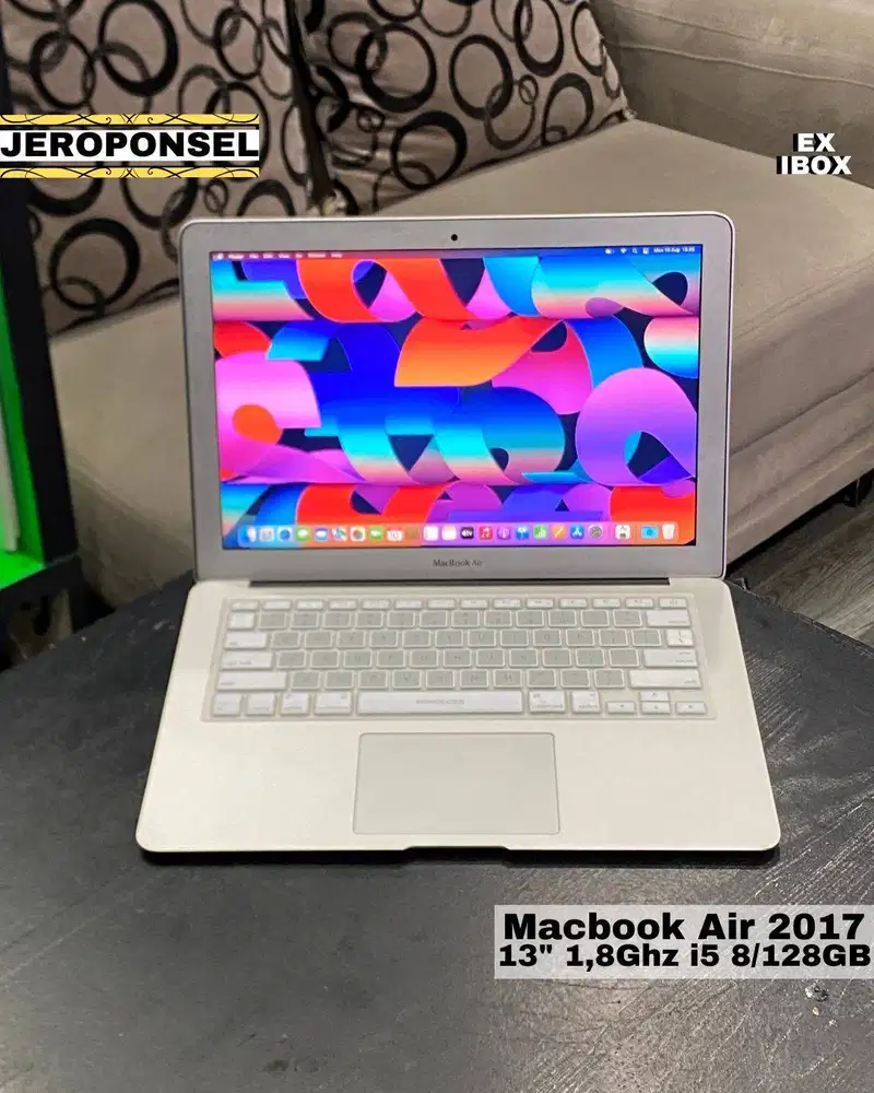 MACBOOK AIR 2017 128GB EX IBOX ORIGINAL GARANSI