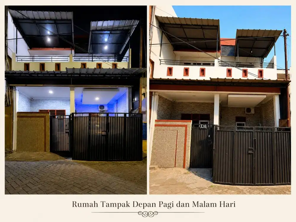 RUMAH LANGKA PORIS INDAH! 2 Lantai, 3KT, Balkon Luas, SHM, Siap Huni