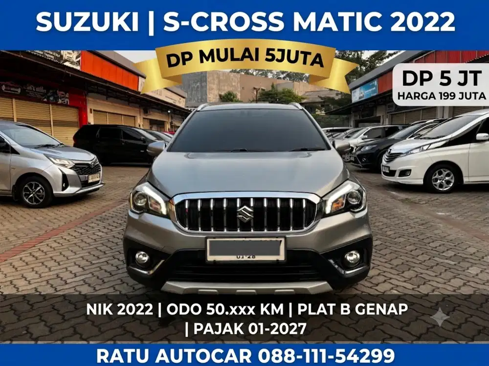 DP PROMO 5JT SX4 SCROSS MATIC 2022 GREY