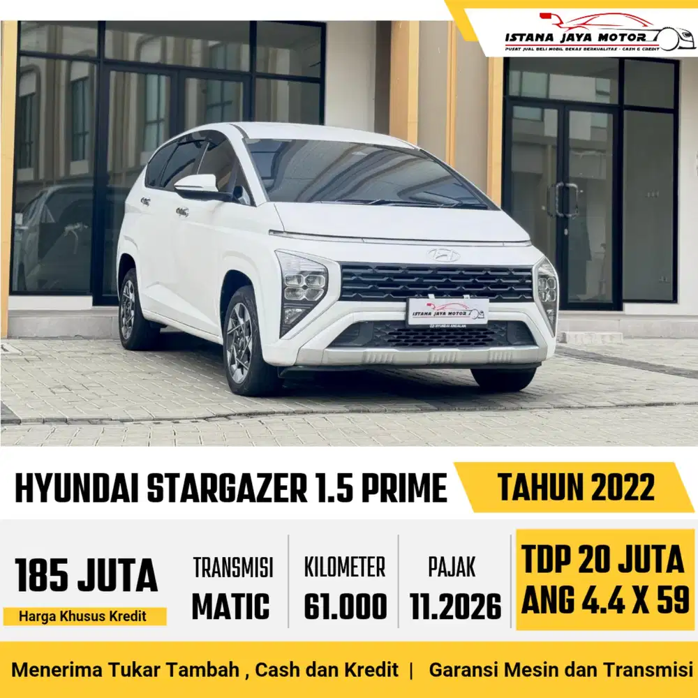 HYUNDAI STARGAZER 1.5 PRIME IVT 2022