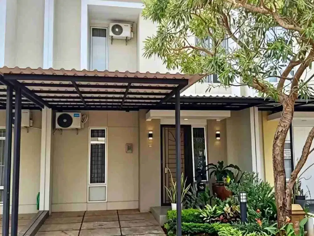 Rumah Bagus Rapi Semi Furnish di Carillo Gading Serpong
