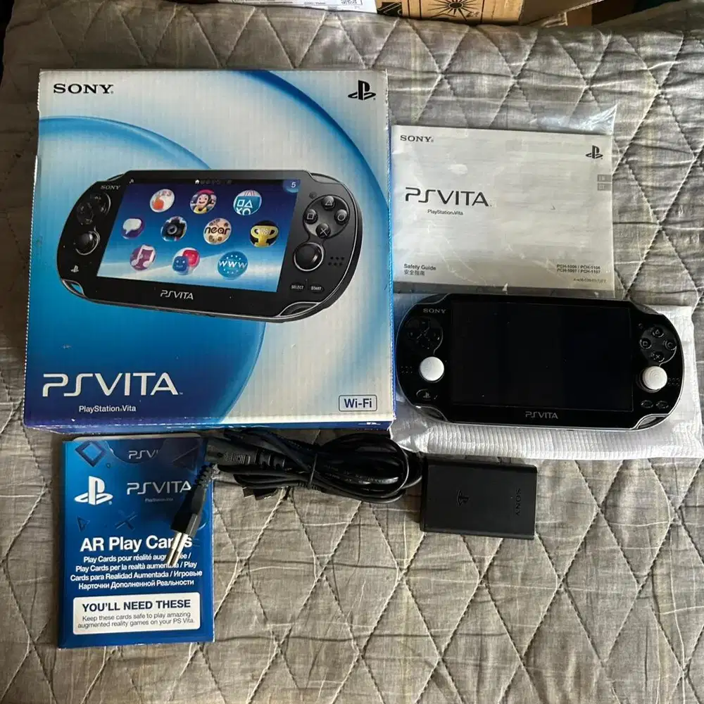 Ps VITA FAT 128GB FULLSET SIAP MAIN