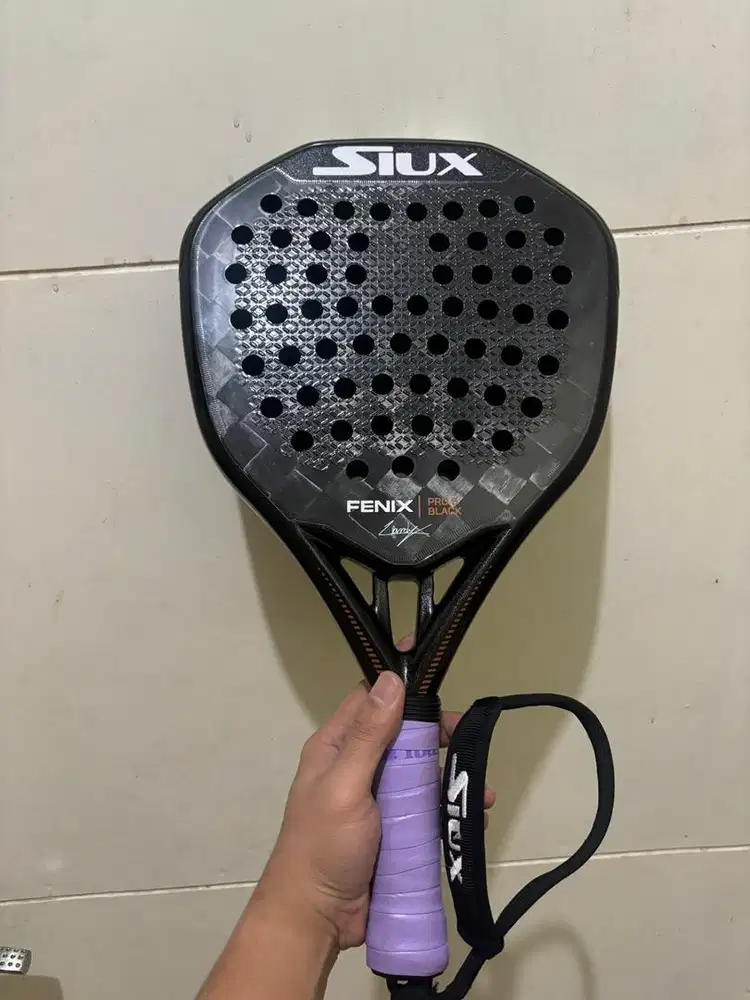Raket Padel Siux Fenix Pro 5 Black bukan metalbone nox bullpadel