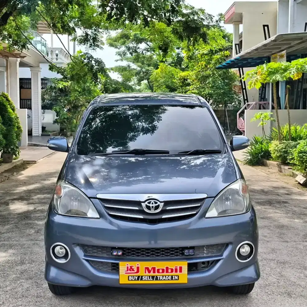 ISTIMEWA! ODO 60 RB ASLI TOYOTA AVANZA 1.5 S AT MATIC 2010 ABUABU ORI
