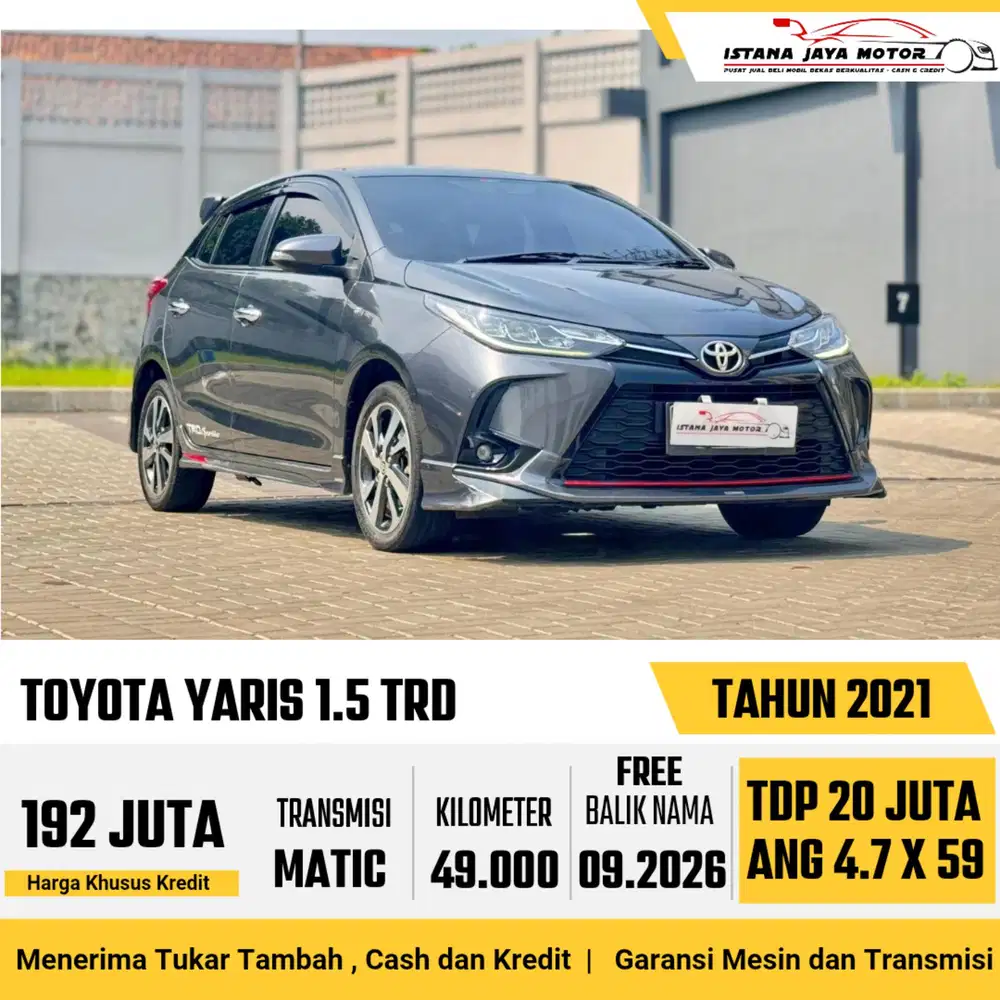 TOYOTA YARIS 1.5 TRD SPORTIVO 2021