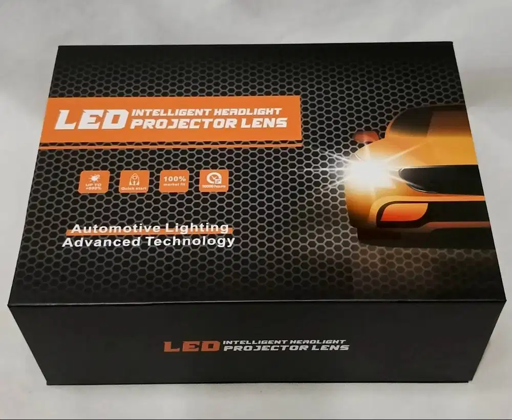 Lampu Bi-LED Merk CARSON Original, Super Bright, Garansi 3 Tahun