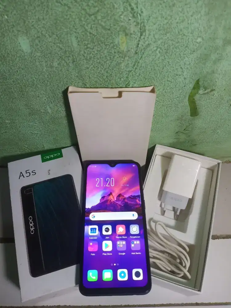 OPPO A5S Ram.6/128 GB Fullset Nomines