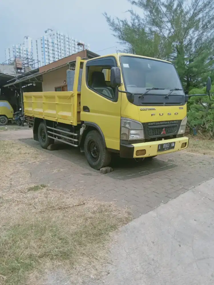 Mitsubishi CANTER.FE.71.Engkel 4 Ban Bak Besi 3 way