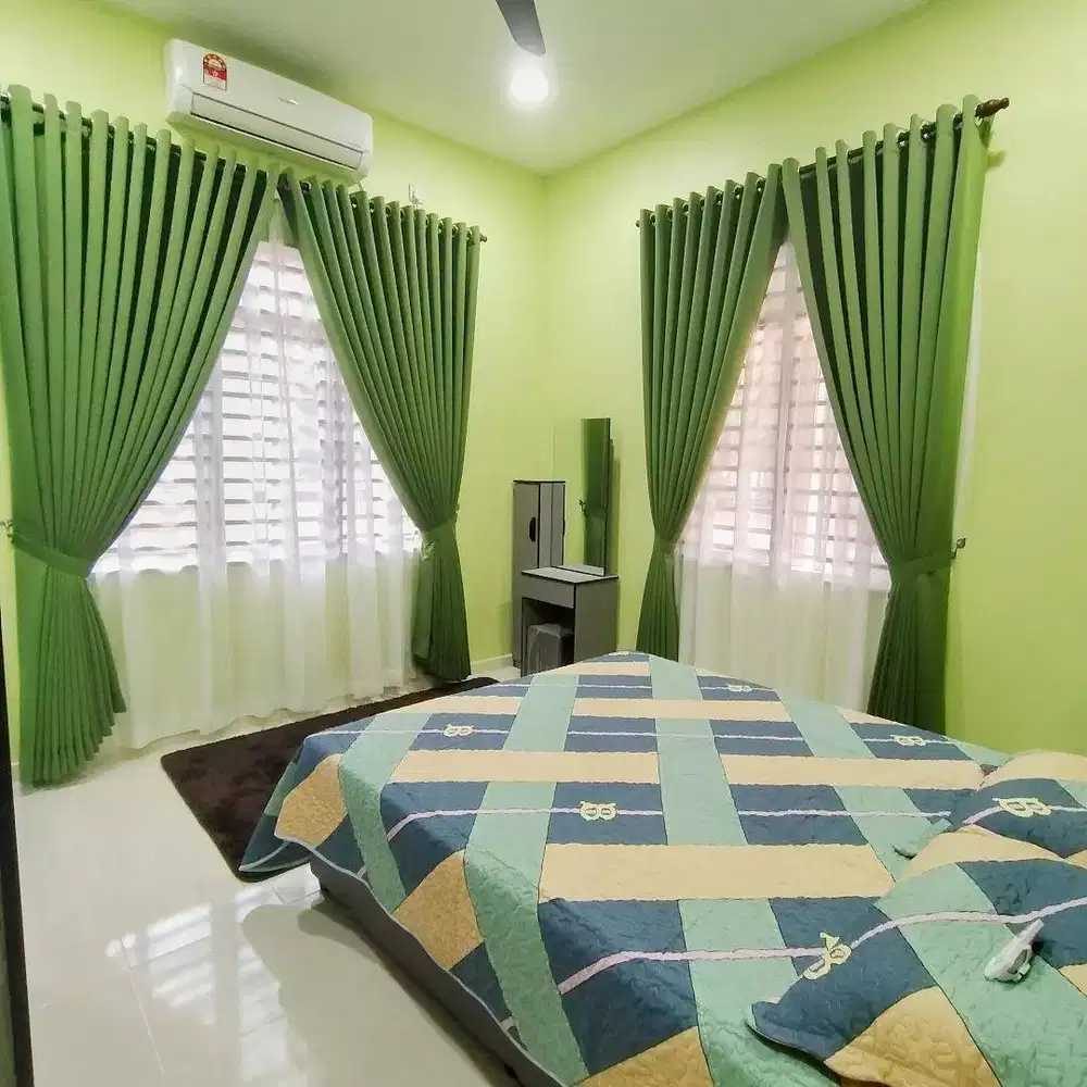 Gorden Vertikal/Vertical Blinds Roll/Roller Krey Wallpaper Dinding 3D