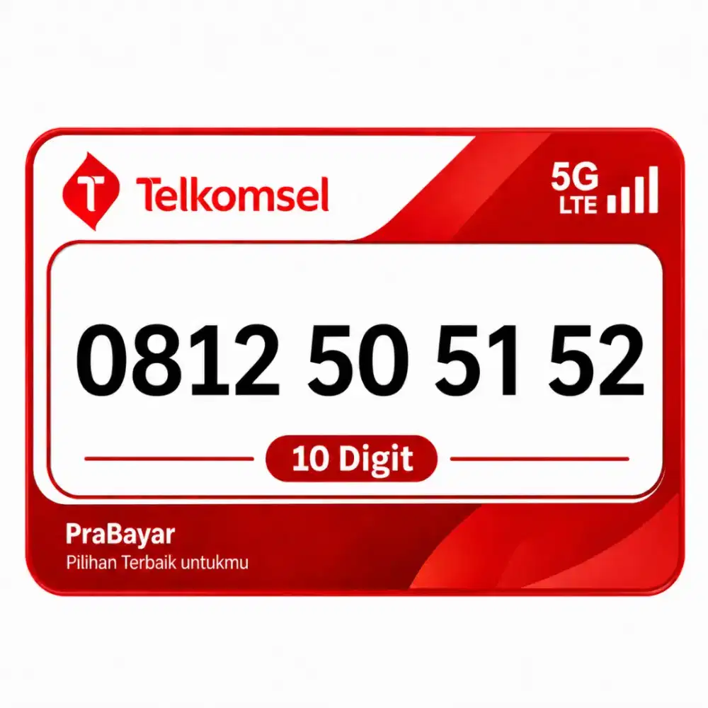 Nomor Cantik 10Digit Telkomsel