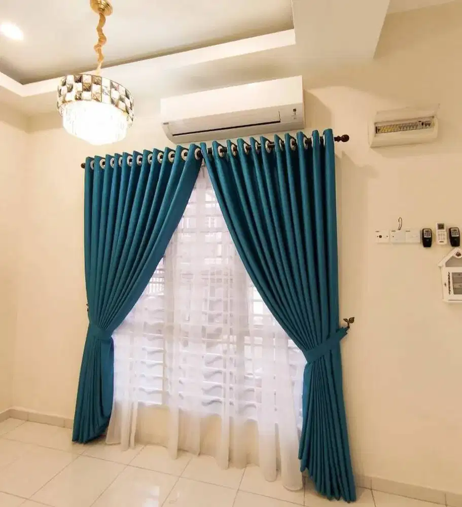Jasa Pasang Gorden Custom Wallpaper Dinding 3D Gordyn Hordeng Korden